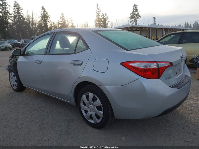 2T1BURHE1GC609860 Toyota COROLLA LE