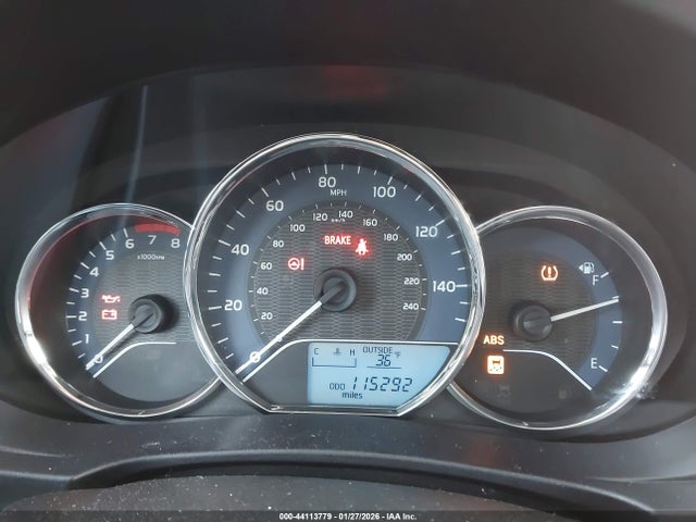 2T1BURHE1GC609860 Toyota COROLLA LE