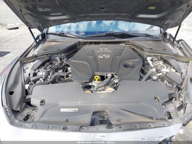 44113816 :رقم المزاد ، JN1FV7AP2KM760588 vin ، 2019 Infiniti Q50 3.0t Red Sport 400 مزاد بيع