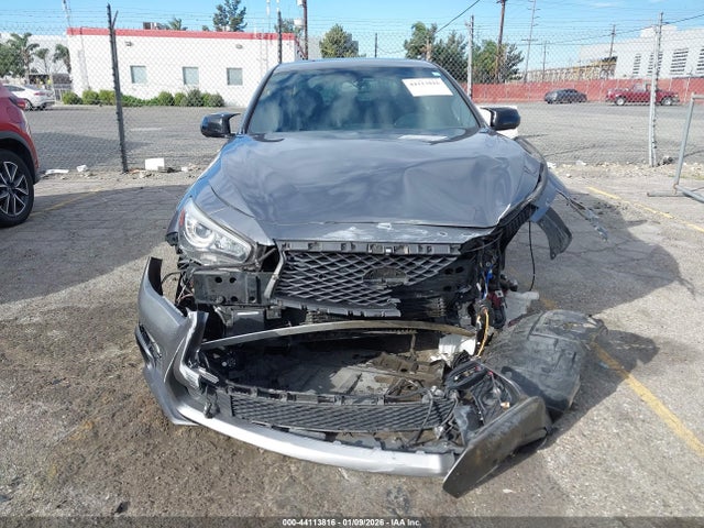 44113816 :رقم المزاد ، JN1FV7AP2KM760588 vin ، 2019 Infiniti Q50 3.0t Red Sport 400 مزاد بيع