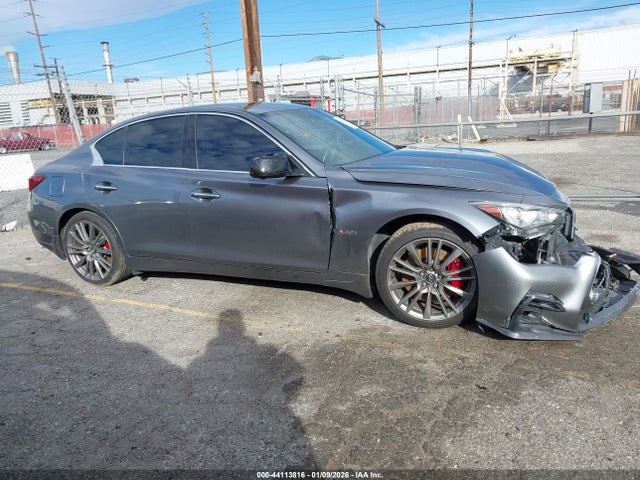 44113816 :رقم المزاد ، JN1FV7AP2KM760588 vin ، 2019 Infiniti Q50 3.0t Red Sport 400 مزاد بيع