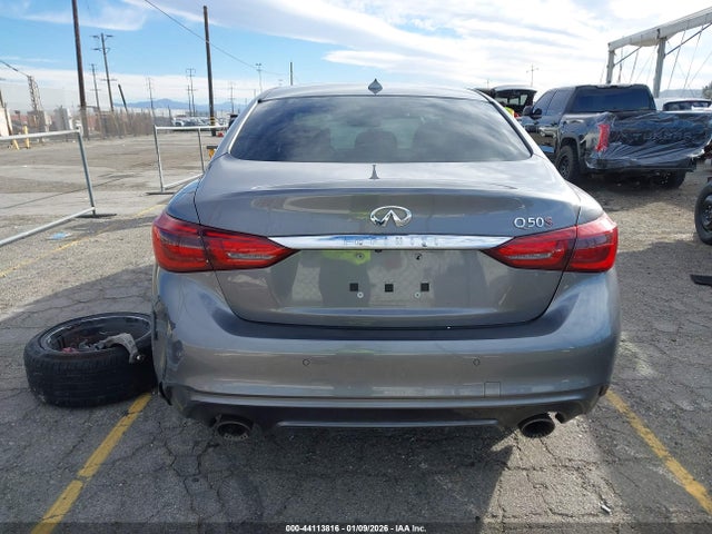 44113816 :رقم المزاد ، JN1FV7AP2KM760588 vin ، 2019 Infiniti Q50 3.0t Red Sport 400 مزاد بيع