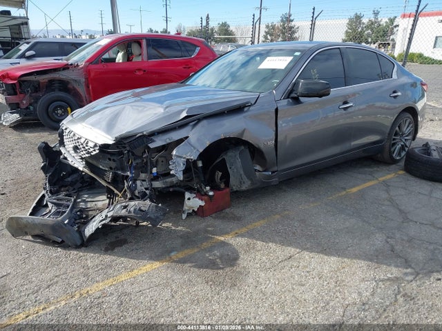 44113816 :رقم المزاد ، JN1FV7AP2KM760588 vin ، 2019 Infiniti Q50 3.0t Red Sport 400 مزاد بيع