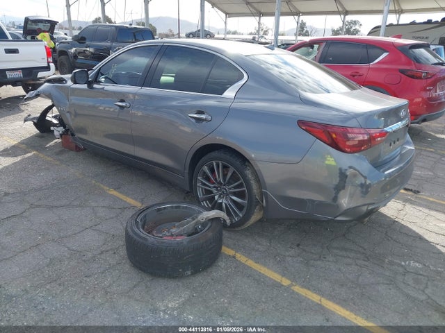 44113816 :رقم المزاد ، JN1FV7AP2KM760588 vin ، 2019 Infiniti Q50 3.0t Red Sport 400 مزاد بيع