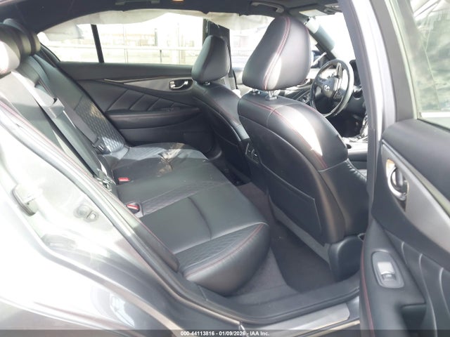 44113816 :رقم المزاد ، JN1FV7AP2KM760588 vin ، 2019 Infiniti Q50 3.0t Red Sport 400 مزاد بيع
