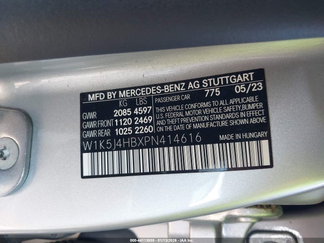 2023 MERCEDES-BENZ CLA 250 COUPE W1K5J4HBXPN414616 Photo 8