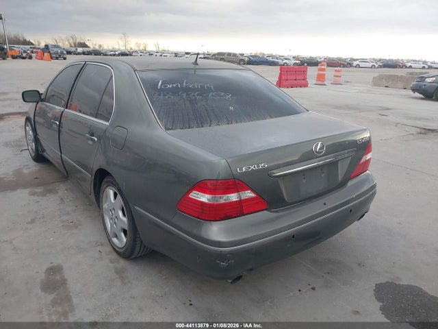 2005 Lexus Ls 430 მანქანა იყიდება აუქციონზე, vin: JTHBN36F355004558, აუქციონის ნომერი: 44113879