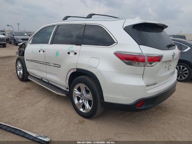 5TDYKRFH2ES031348 Toyota Highlander Limited Platinum V6