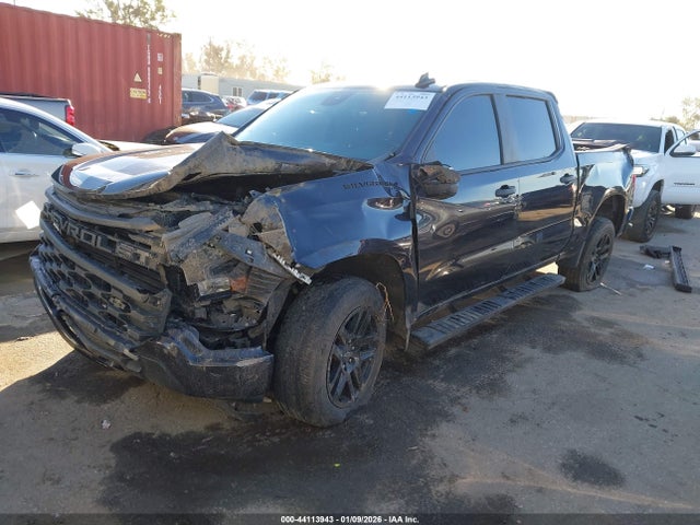 Chevrolet Silverado 1500 4wd Short Bed Custom 2023 3GCPDBEK0PG165917 Image 2