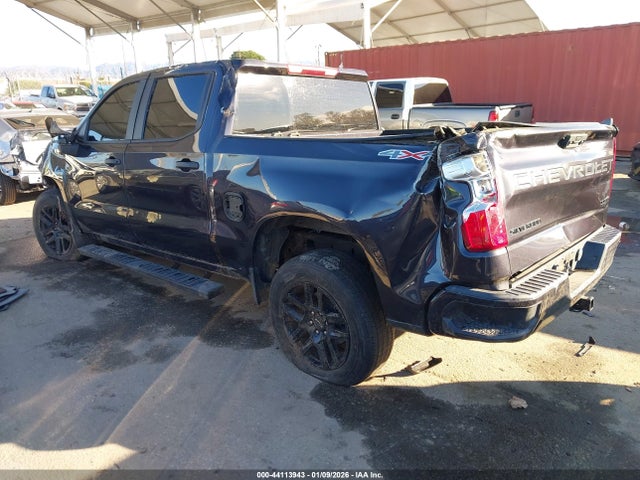 Chevrolet Silverado 1500 4wd Short Bed Custom 2023 3GCPDBEK0PG165917 Image 3