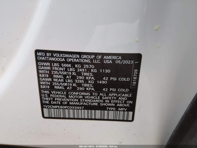 1V2CMPE80PC033497 Volkswagen ID.4 PRO