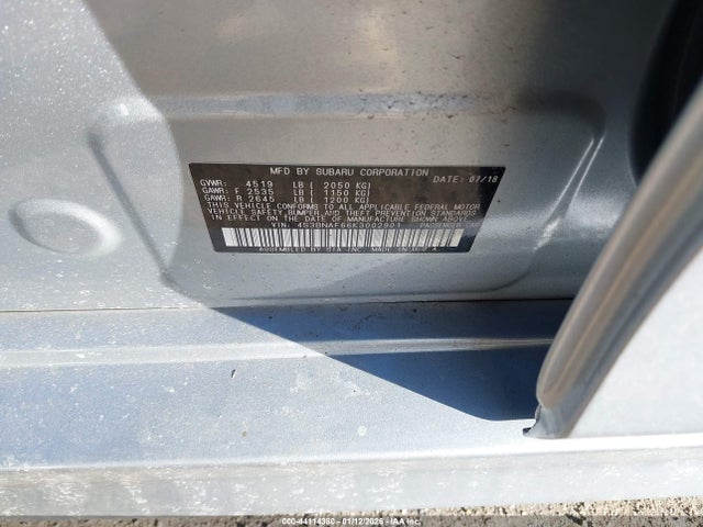 Subaru Legacy 2.5i Premium 2019 4S3BNAF66K3002901 Image 9