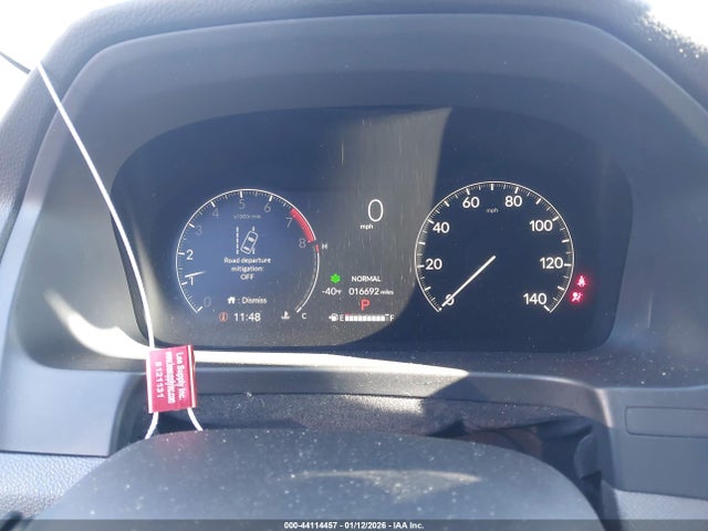 44114457 :رقم المزاد ، 5FPYK3F53SB012186 vin ، 2025 Honda Ridgeline Rtl مزاد بيع