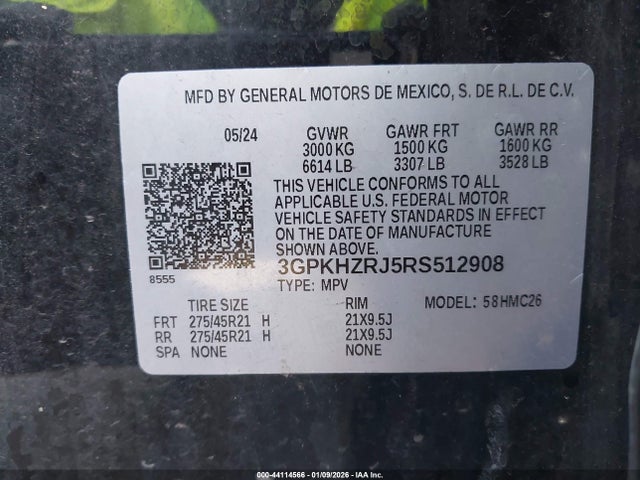 3GPKHZRJ5RS512908 Honda Prologue Elite
