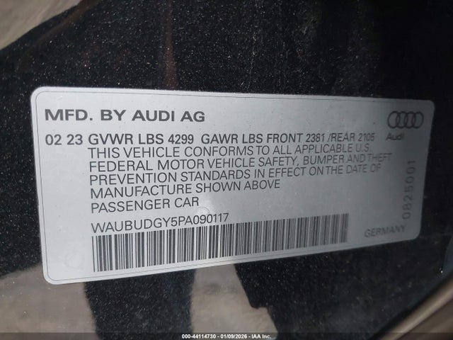 2023 AUDI A3 WAUBUDGY5PA090117 Photo 8