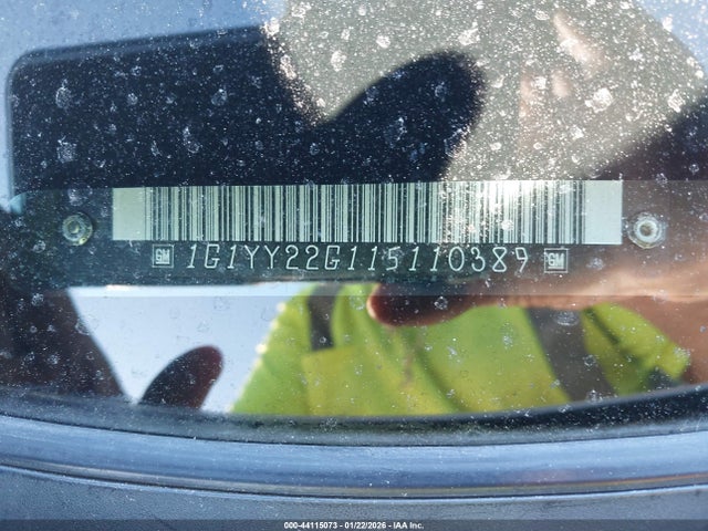 2001 CHEVROLET CORVETTE 1G1YY22G115110389 Photo 8
