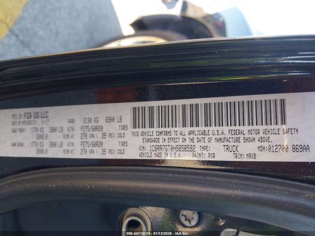 2017 RAM 1500 1C6RR7GT0HS658592 Photo 8