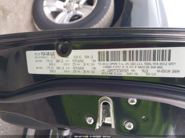 2015 RAM 1500 1C6RR7MT3FS697825 Photo 8