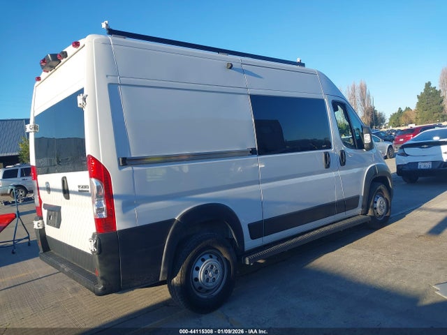 44115308 :رقم المزاد ، 3C6LRVBGXPE537557 vin ، 2023 Ram Promaster 1500 High Roof 136 Wb مزاد بيع