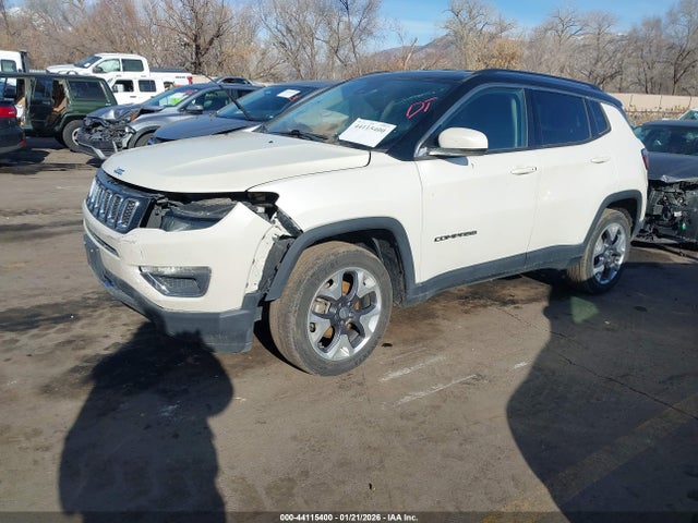 44115400 :رقم المزاد ، 3C4NJDCB4MT604523 vin ، 2021 Jeep Compass Limited 4x4 مزاد بيع