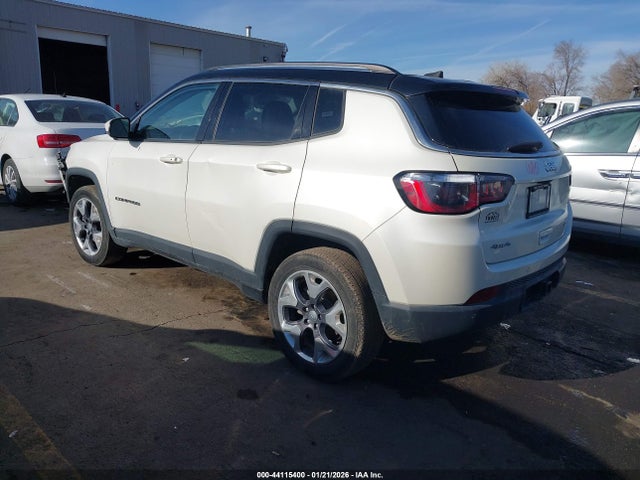 44115400 :رقم المزاد ، 3C4NJDCB4MT604523 vin ، 2021 Jeep Compass Limited 4x4 مزاد بيع