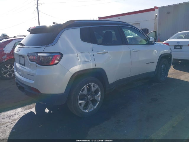 44115400 :رقم المزاد ، 3C4NJDCB4MT604523 vin ، 2021 Jeep Compass Limited 4x4 مزاد بيع
