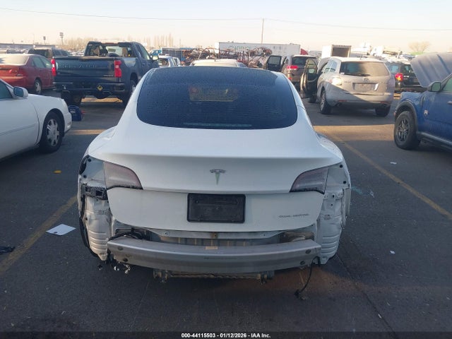 Aukcja sprzedaży 2022 Tesla Model 3 Long Range Dual Motor All-wheel Drive, vin: 5YJ3E1EB2NF115643, numer aukcji: 44115503