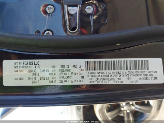 2015 JEEP PATRIOT 1C4NJPBAXFD350898 Photo 8