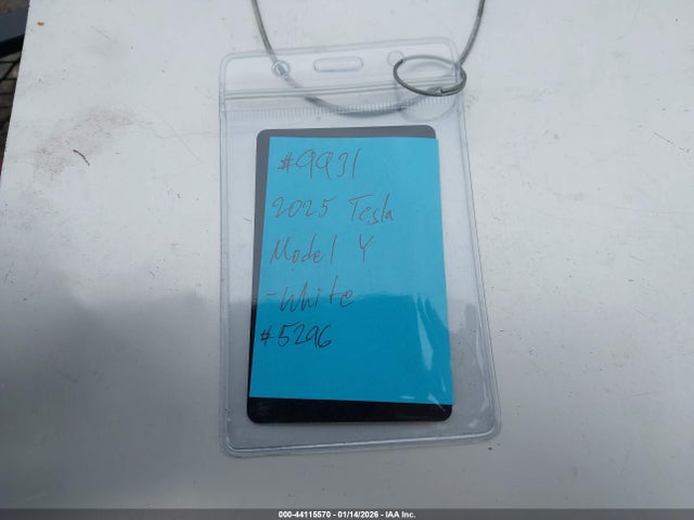 2025 TESLA MODEL Y 7SAYGDED4SA375296 Photo 10