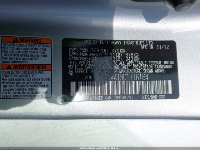 2013 SCION FR-S JF1ZNAA19D1716164 Photo 8