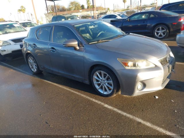2012 LEXUS CT 200H JTHKD5BH3C2121111