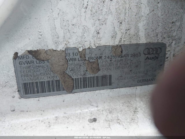 2010 AUDI A4 WAUEFAFL2AN059046 Photo 8