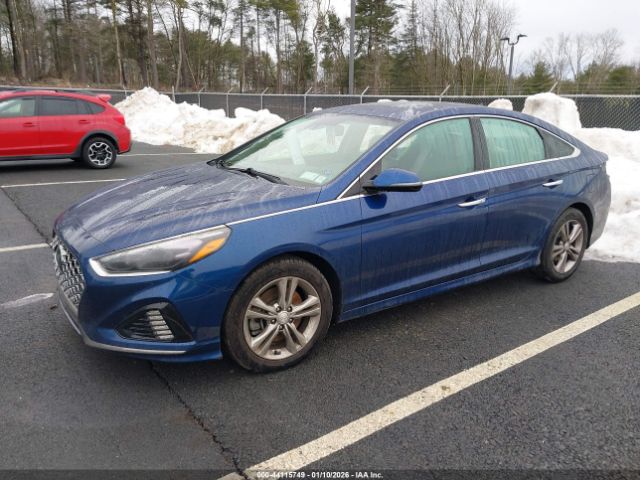 2018 HYUNDAI SONATA 5NPE34AFXJH715864 Photo 1