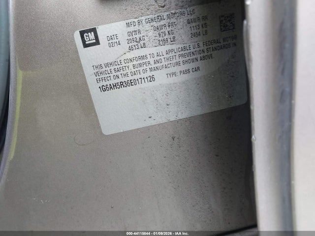 2014 CADILLAC ATS 1G6AH5R36E0171126 Photo 8