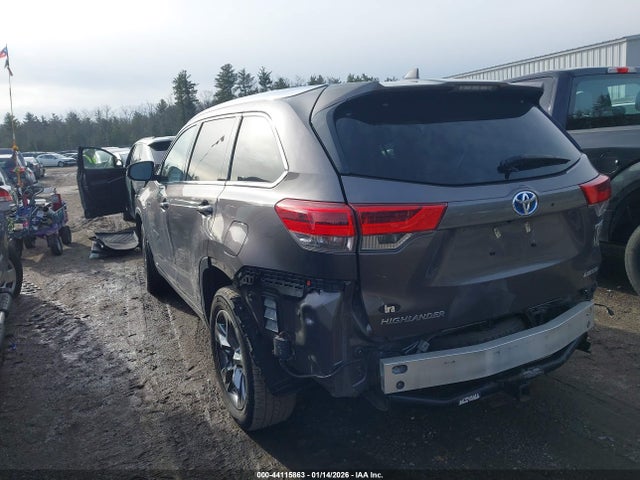 5TDDGRFH9KS056694 Toyota Highlander Hybrid Limited Platinum