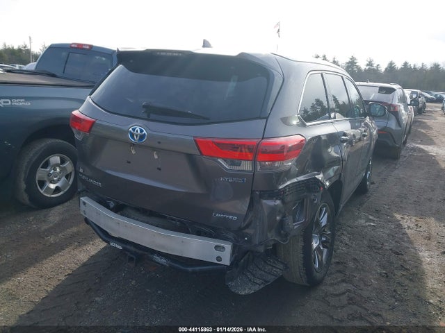 5TDDGRFH9KS056694 Toyota Highlander Hybrid Limited Platinum