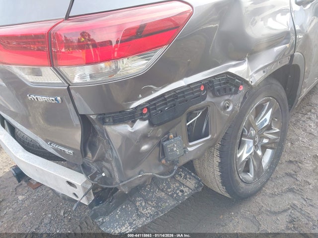 5TDDGRFH9KS056694 Toyota Highlander Hybrid Limited Platinum
