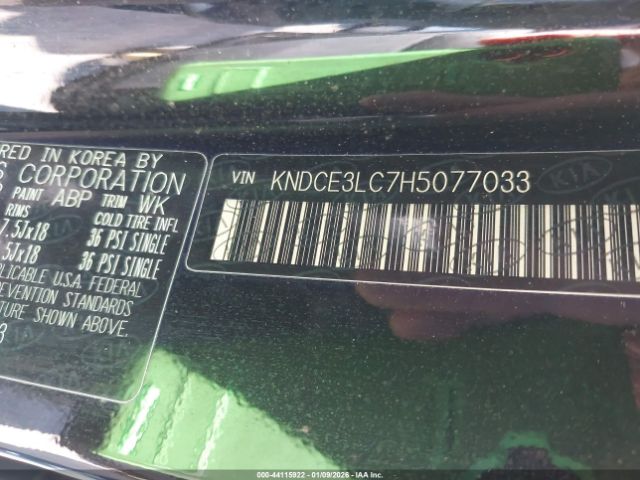 2017 KIA NIRO KNDCE3LC7H5077033 Photo 8