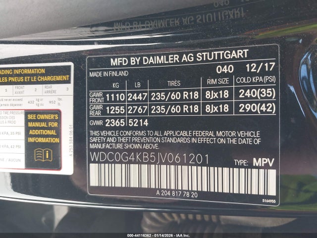 2018 MERCEDES-BENZ GLC 300 WDC0G4KB5JV061201 Photo 8