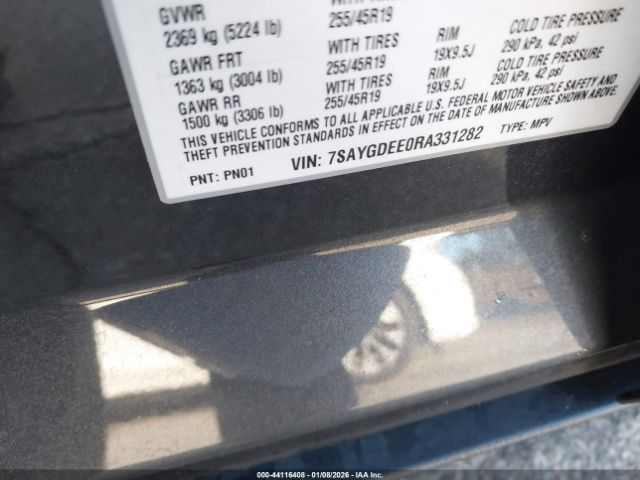 2024 TESLA MODEL Y 7SAYGDEE0RA331282 Photo 8