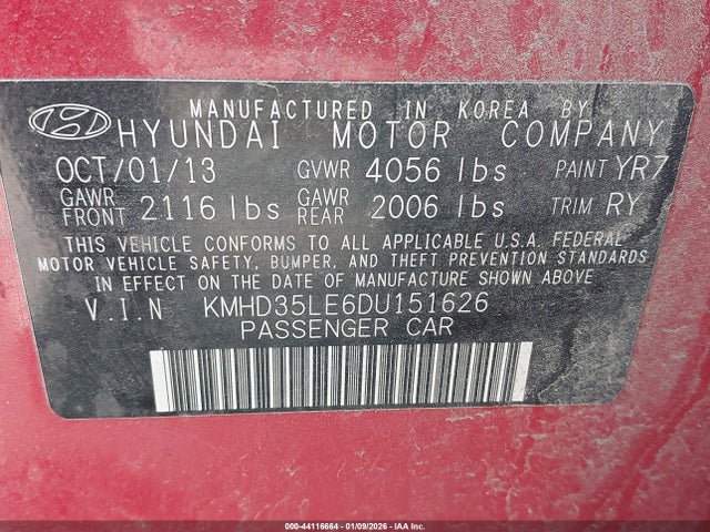 2013 HYUNDAI ELANTRA GT KMHD35LE6DU151626 Photo 8