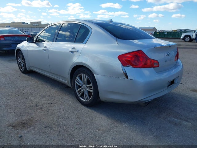 Продаж на аукціоні авто 2012 Infiniti G25x, vin: JN1DV6AR6CM730305, номер лоту: 44116669