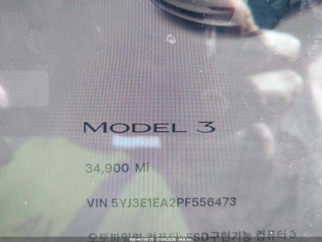 2023 TESLA MODEL 3 5YJ3E1EA2PF556473 Photo 6