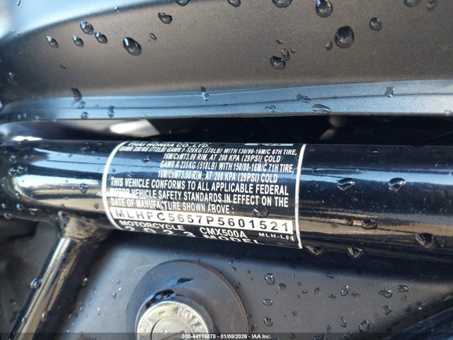2023 HONDA CMX500 MLHPC5657P5601521 Photo 9