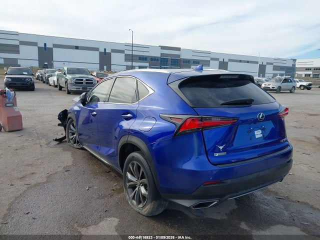 2019 Lexus Nx 300 F Sport მანქანა იყიდება აუქციონზე, vin: JTJYARBZ5K2147564, აუქციონის ნომერი: 44116923