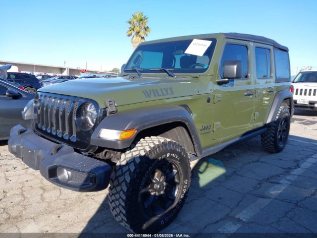 2021 JEEP WRANGLER UNLIMITED 1C4HJXDN3MW739882 Photo 1