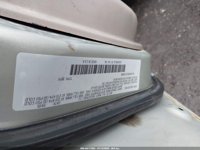 2005 SUBARU OUTBACK 4S4BP62C257384680 Photo 8