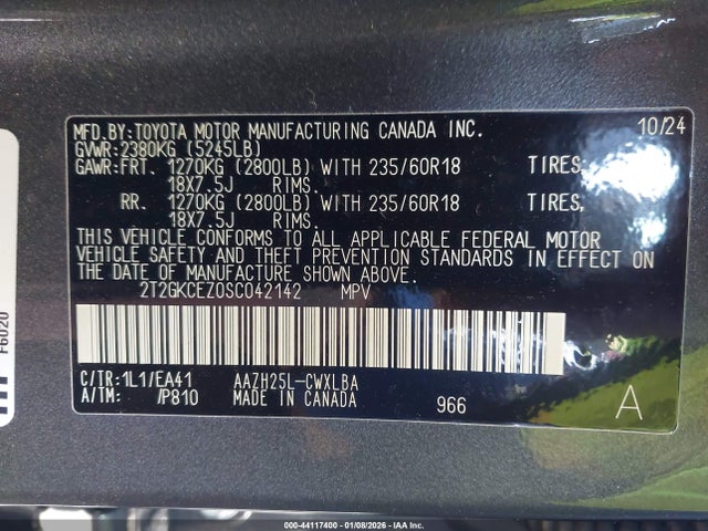 Lexus Nx 350h Premium 2025 2T2GKCEZ0SC042142 Image 9