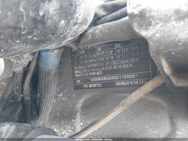 2016 INDIAN MOTORCYCLE CO. SCOUT 56KMSB000G3115093 Photo 9