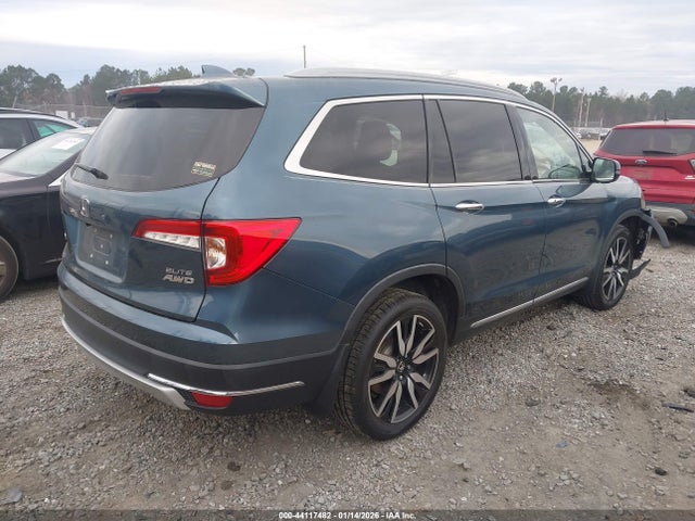 Honda Pilot Awd Elite 2021 5FNYF6H02MB072673 Image 4